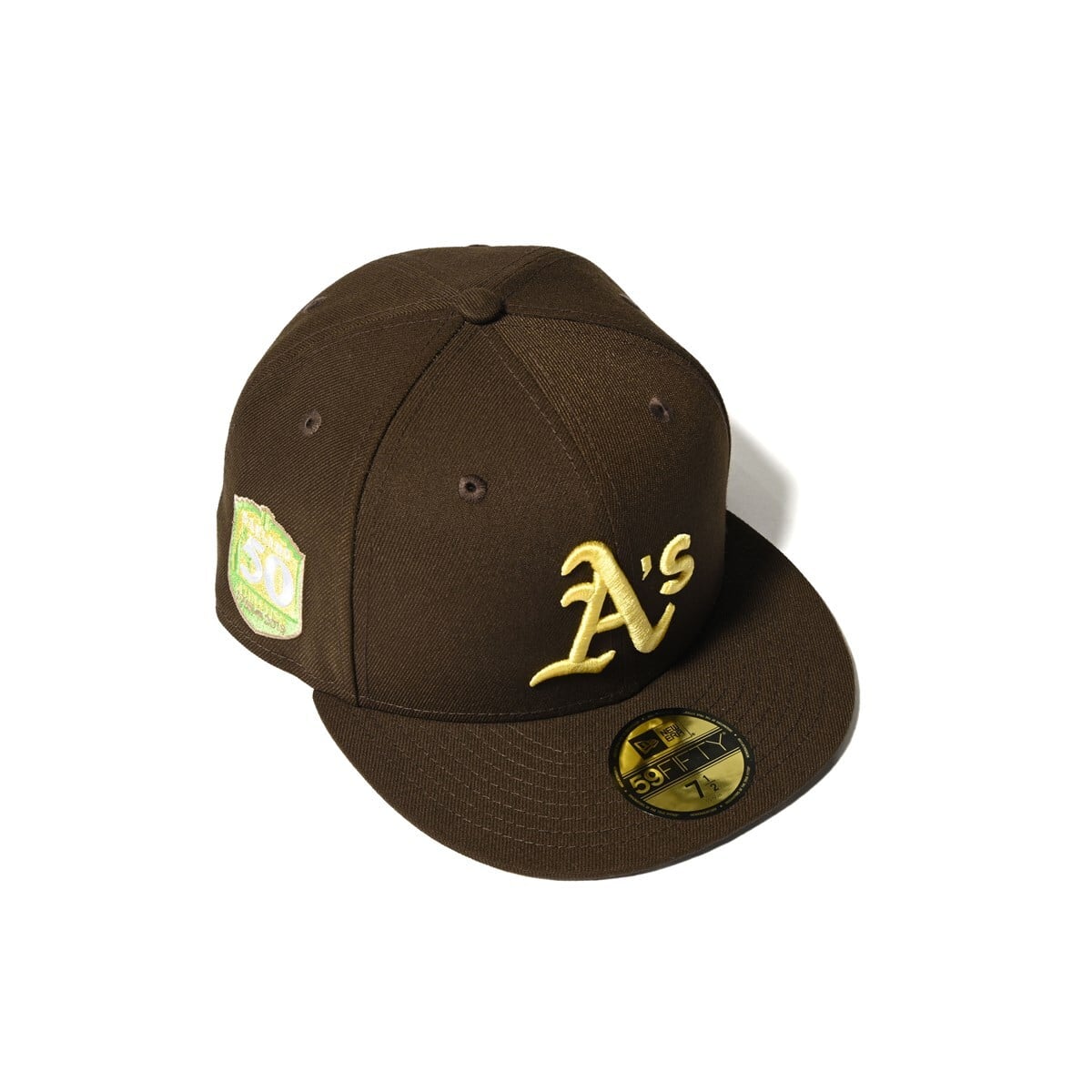 NEW ERA - 59FIFTY OAKLAND ATHLETICSCO 50TH ANV WALNUT【70907341】