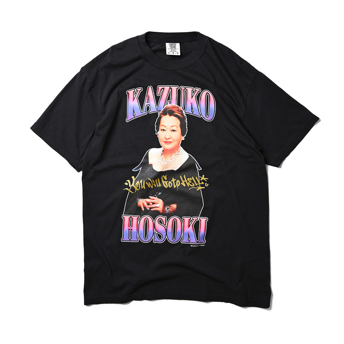 KAZUKO HOSOKI LEGENDARY RAP TEES TYPE3【KH003】