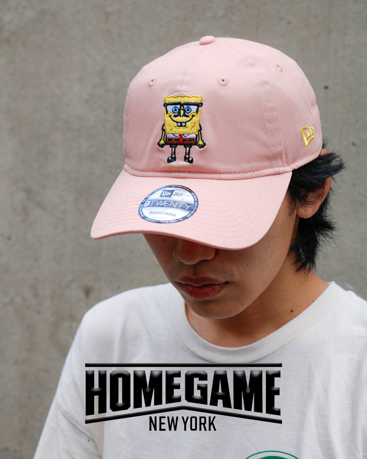 New Era × Nickelodeon - SpongeBob 9TWENTY PATRICK SALMON PINK