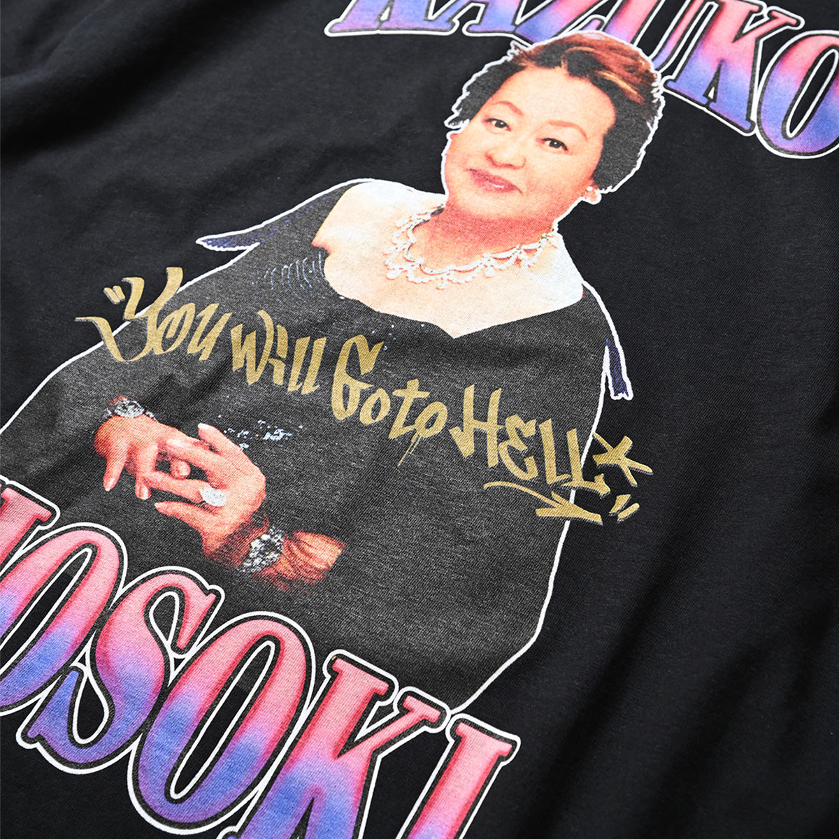 KAZUKO HOSOKI LEGENDARY RAP TEES TYPE3【KH003】