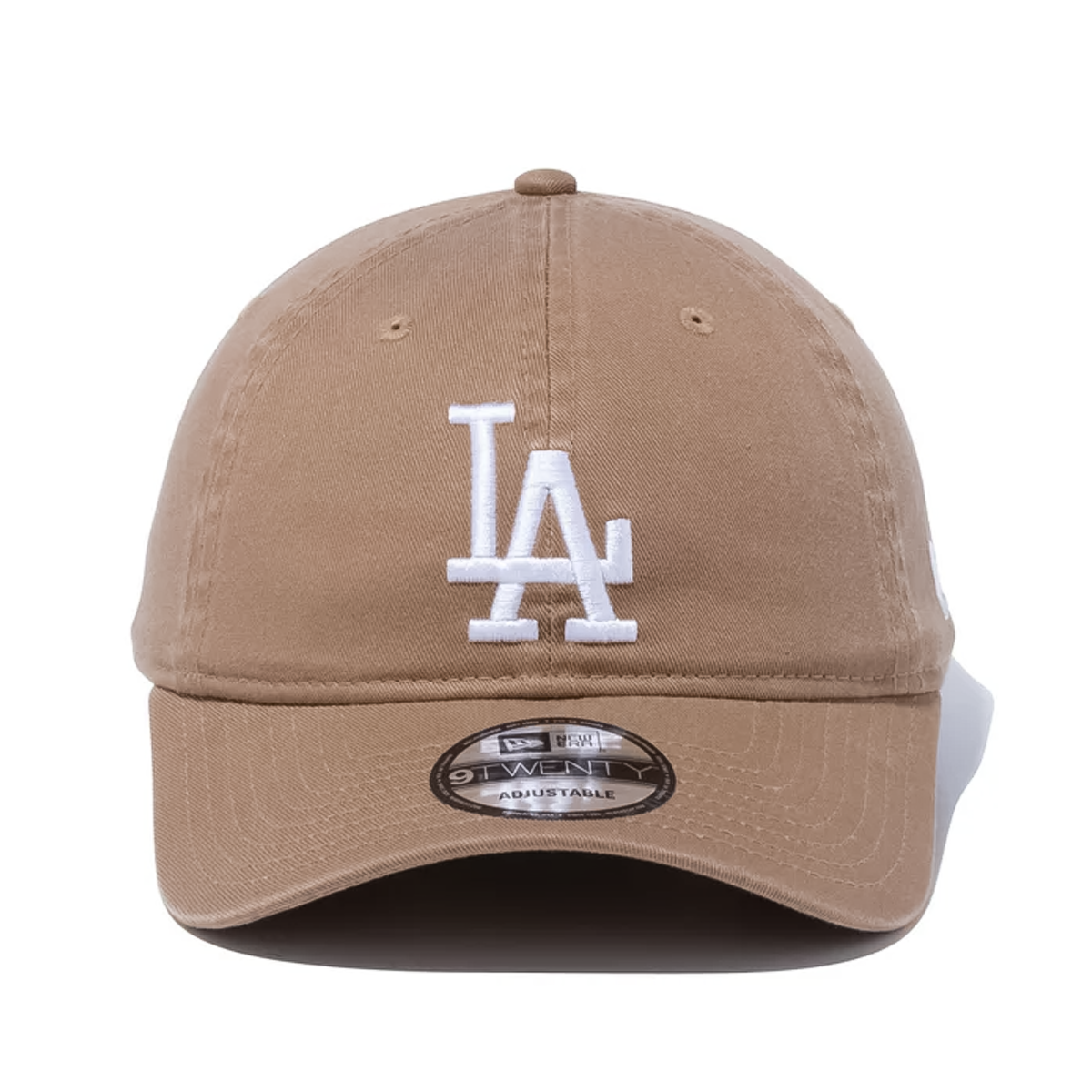 NEW ERA LOS ANGELES DODGERS - 9TWENTY WASHED 25J KHAKI/WHITE  【14525135】