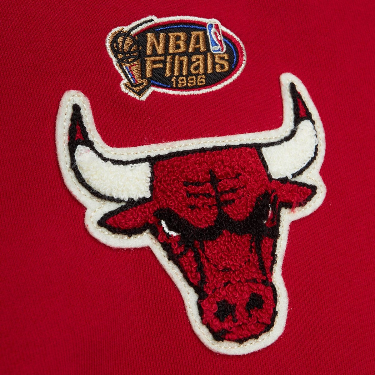 MITCHELL &amp; NESS Chicago Bulls - NBA TEAM LEGACY FRENCH TERRY HOODY BULLS [FPHD5513]