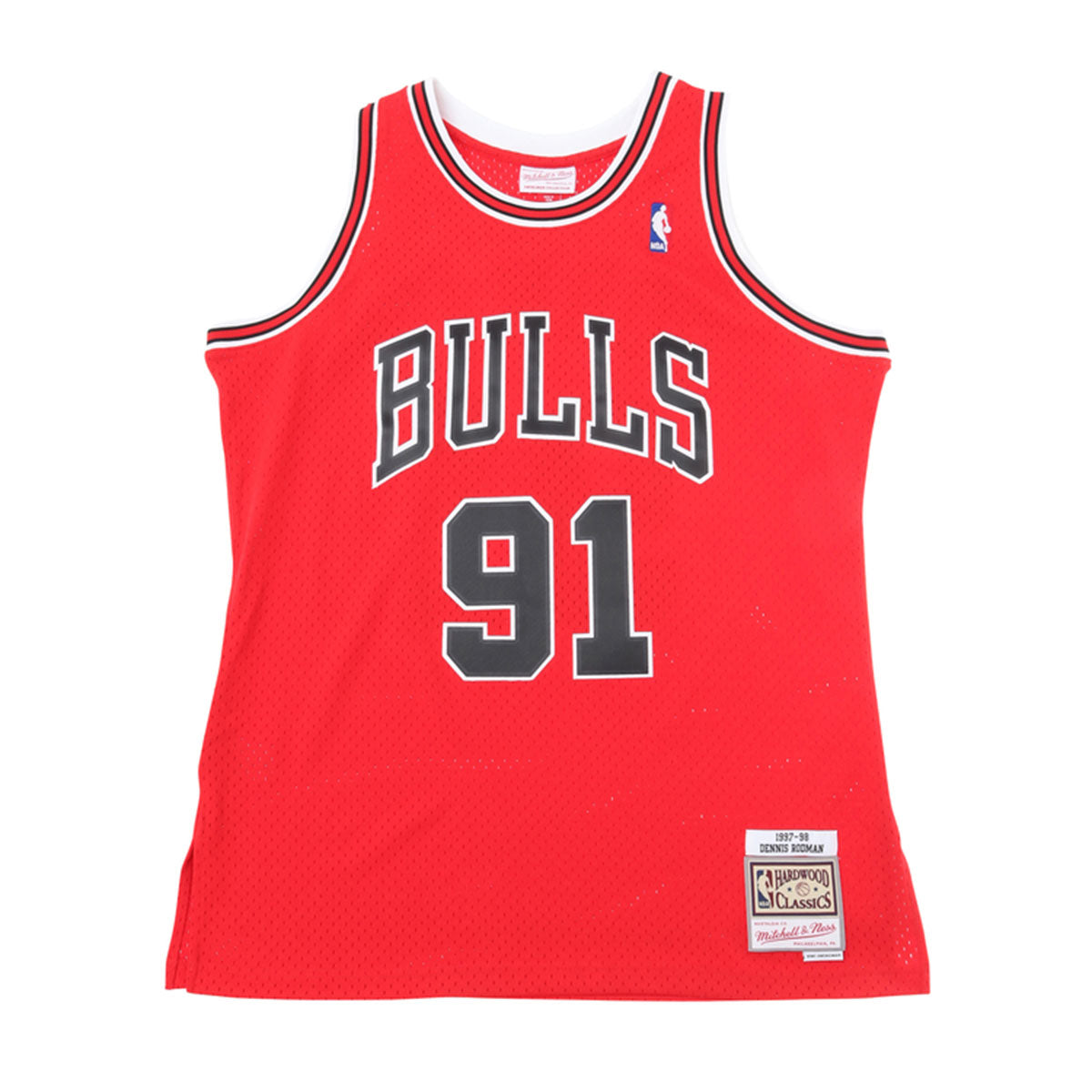 Mitchell &amp; Ness Chicago Bulls - Swingman Jerjey CBU #91 D Rodman SCARLET [SMJYGS18154]