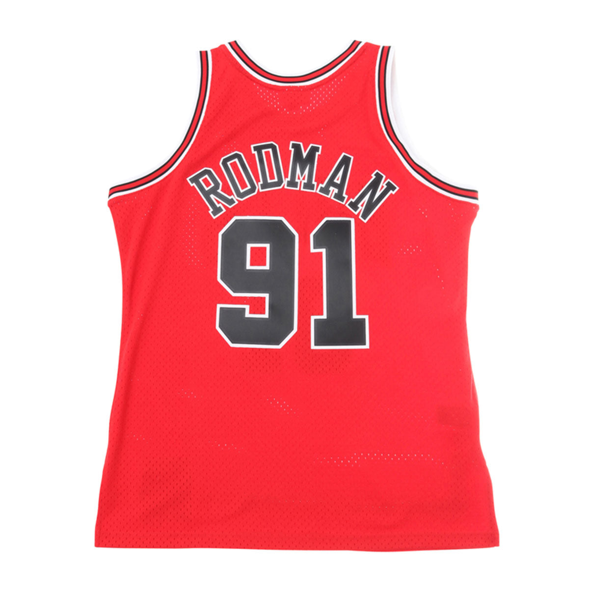 Mitchell＆Ness Chicago Bulls - Swingman Jerjey CBU #91 D Rodman SCARLET【SMJYGS18154】