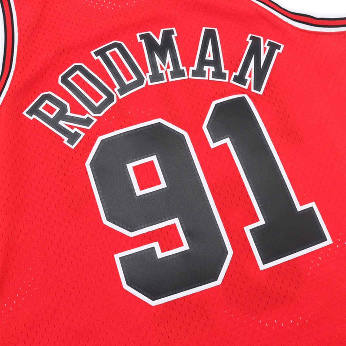 米切爾和內斯芝加哥公牛隊 - Swingman Jerjey CBU #91 D Rodman SCARLET [SMJYGS18154]