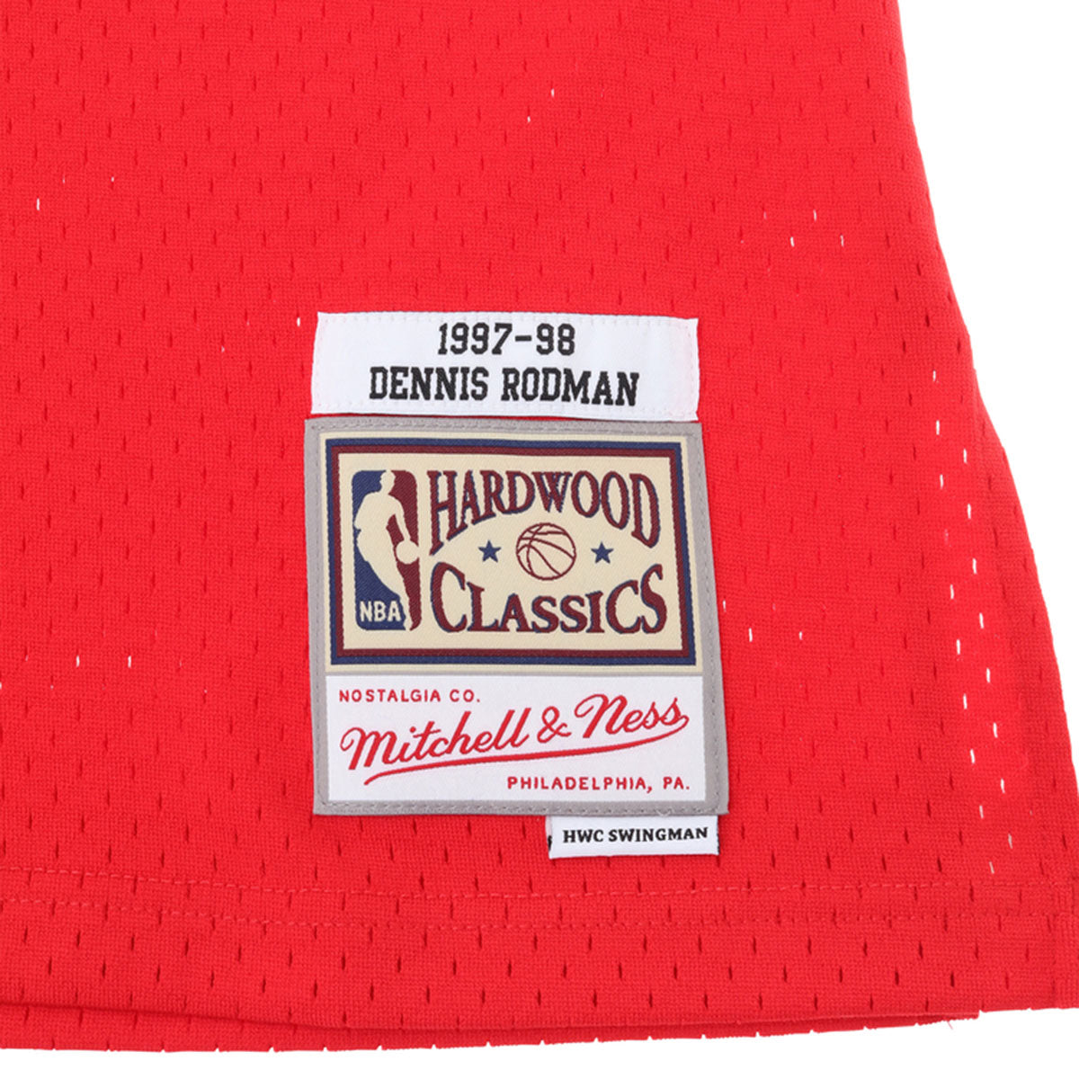 Mitchell＆Ness Chicago Bulls - Swingman Jerjey CBU #91 D Rodman SCARLET【SMJYGS18154】