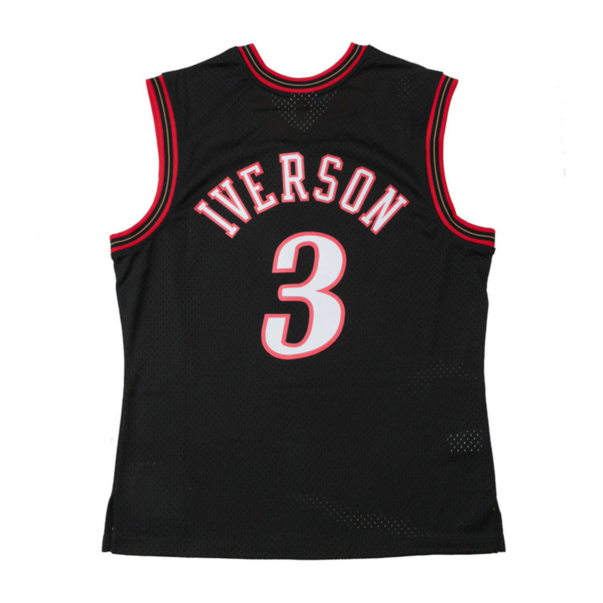 Mitchell＆Ness - Swingman JerseyﾞP76 #3 A Iverson BLACK【SMJYGS18201】