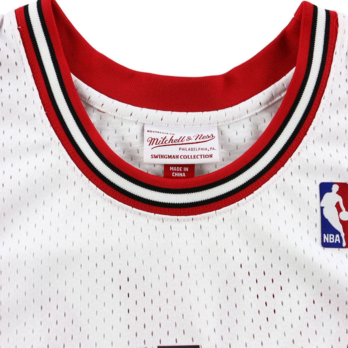 Mitchell＆Ness Chicago Bulls - Swingman JerseyﾞCBU #91 D.Rodman WHITE【SMJYAC18079】