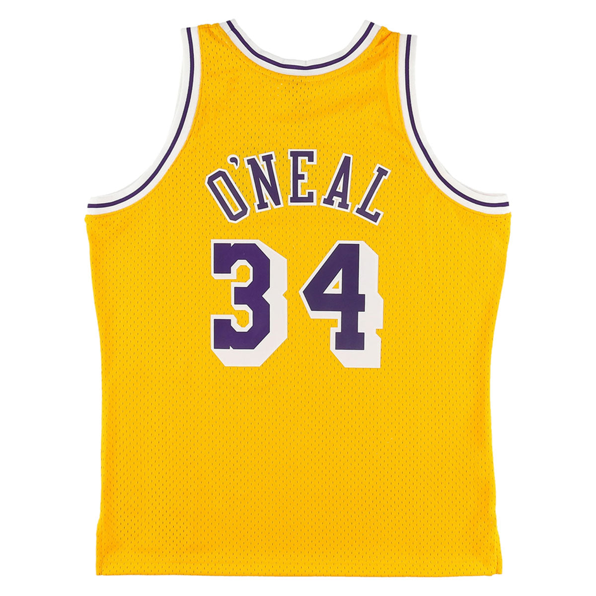 Mitchell＆Ness Los Angeles Lakers - Swingman JerseyﾞLAL #34 S.O'Neal LTGD【SMJYGS18177】