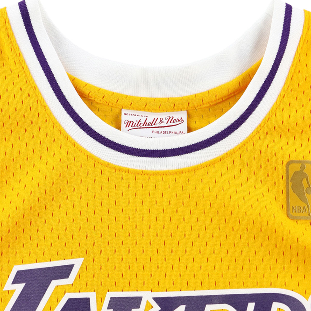 Mitchell &amp; Ness 洛杉磯湖人隊 - 球迷版球衣ﾞLAL #34 S.O'Neal LTGD【SMJYGS18177】