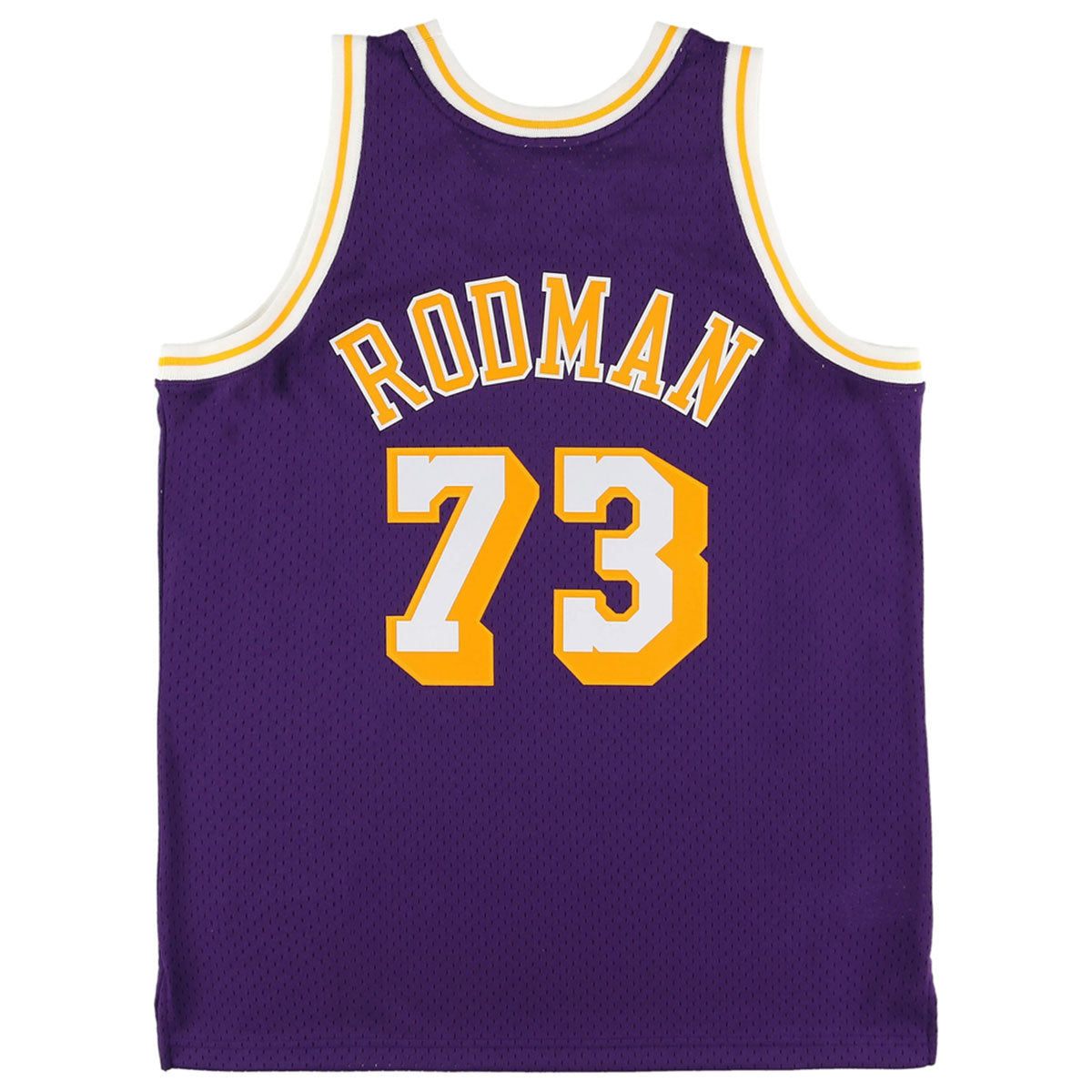 Mitchell＆Ness Los Angeles Lakers - SW-Jersey-LAL #73 Dennis Rodman 98-99 PURPLE【SMJY4036】