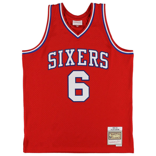 Mitchell＆Ness - SW-Jersey-P76 #6 Erving 82-83 SCARLET【SMJYGS18196】