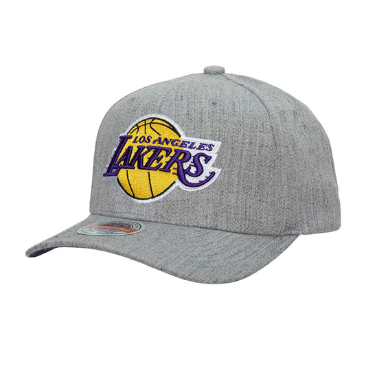 Mitchell &amp; Ness Los Angeles Lakers - NBA TEAM HEATHER 2.0 STRECTH SNAPBACK [HHSS3273-LAL]