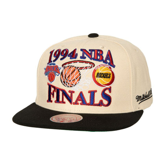 MITCHELL & NESS NBA FINALS REMIX SNAPBACK - HWC ROCKETS VS. KNICKS【HHSS6282】