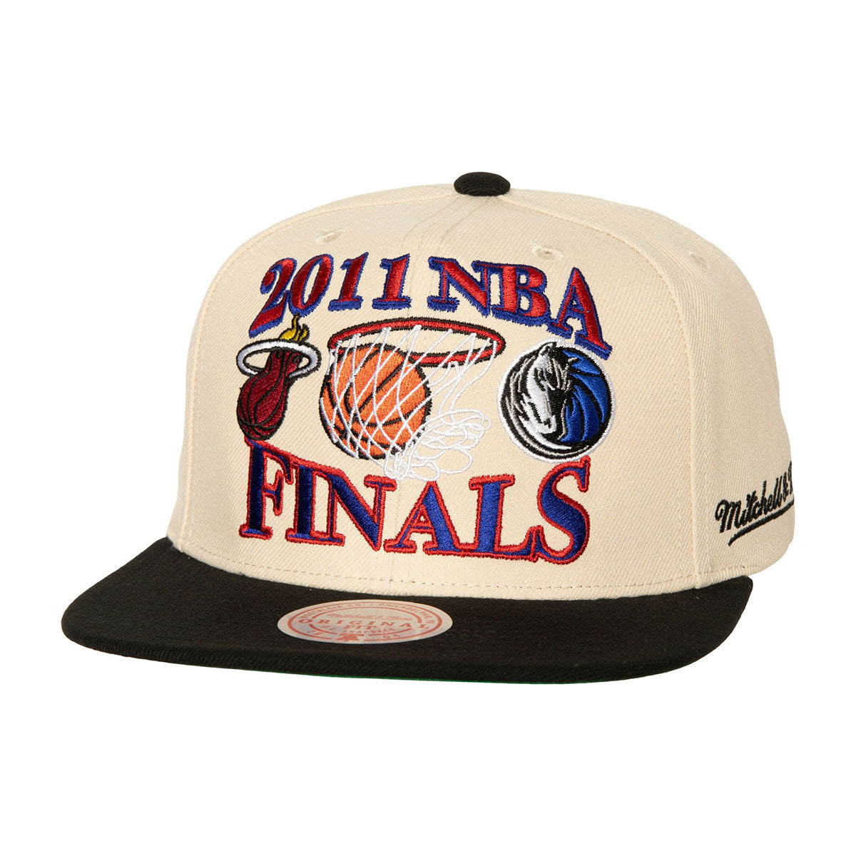 MITCHELL &amp; NESS NBA FINALS REMIX SNAPBACK - HEAT VS. MAVS [HHSS6458]