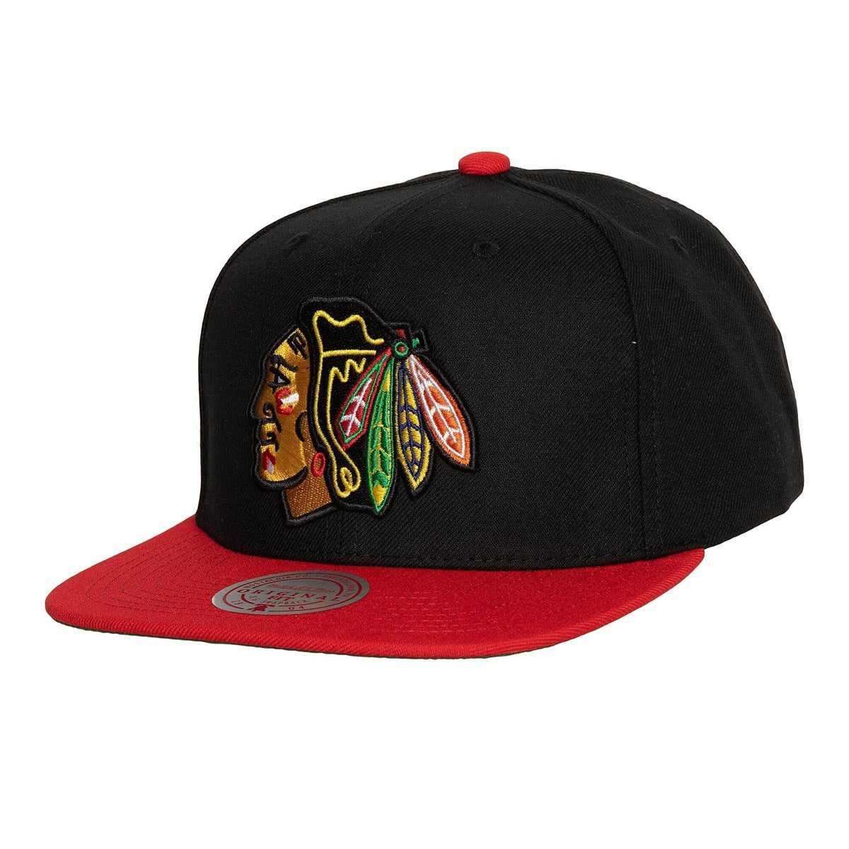 MITCHELL &amp; NESS 芝加哥黑鷹隊 - TEAM 2 TONE 2.0 SNAPBACK CBH [HHSS5367]