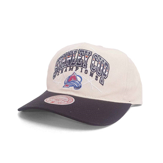 MITCHELL & NESS Colorado Avalanche - Stanley Cup CHAMPS DEADSTOCK SNAPBACK CAV【HMUS7517】