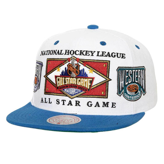 MITCHELL & NESS NHL ALLSTAR GAME - MSG ALL-STAR SNAPBACK VNTG【HHSS6767】