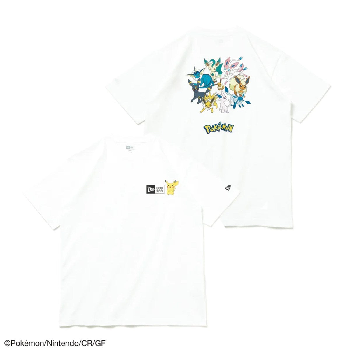 NEW ERA × POKEMON - SS CT TEE POKEMON PIK EEVFRI WHI [14124671]