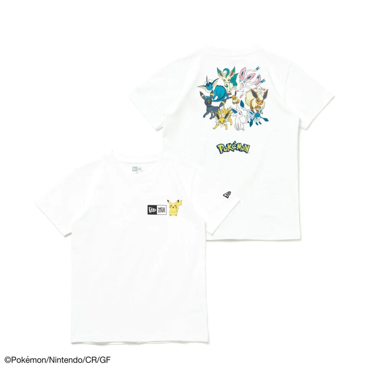 [Kids] NEW ERA × POKEMON - SS CT TEE PKMN PIK EEVFRI WHI [14124541]