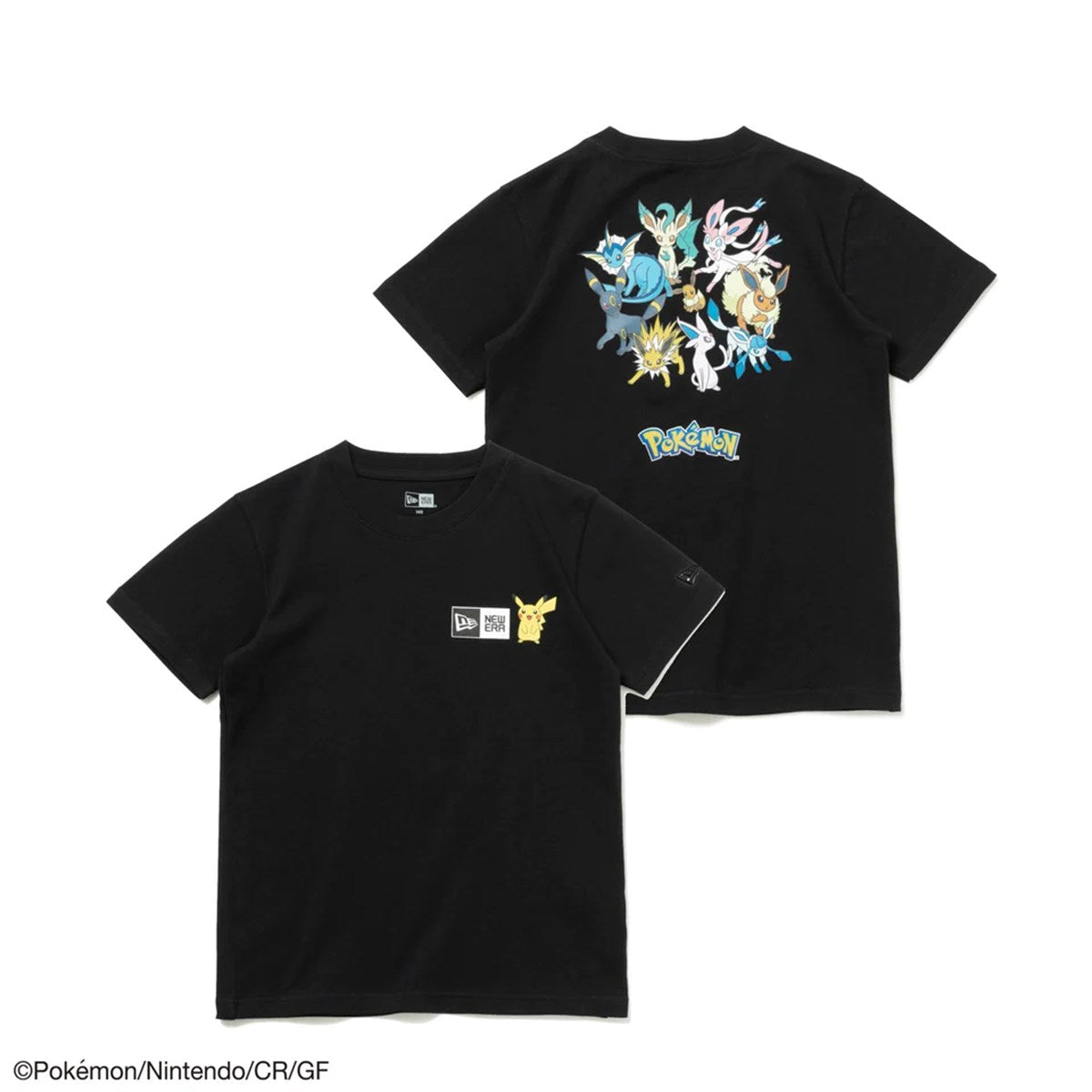 [Kids] NEW ERA × POKEMON - SS CT TEE PKMN PIK EEVFRI BLK [14124542]