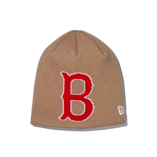 NEW ERA Boston Red Sox - BASIC BEANIE BEIGE【13751401】