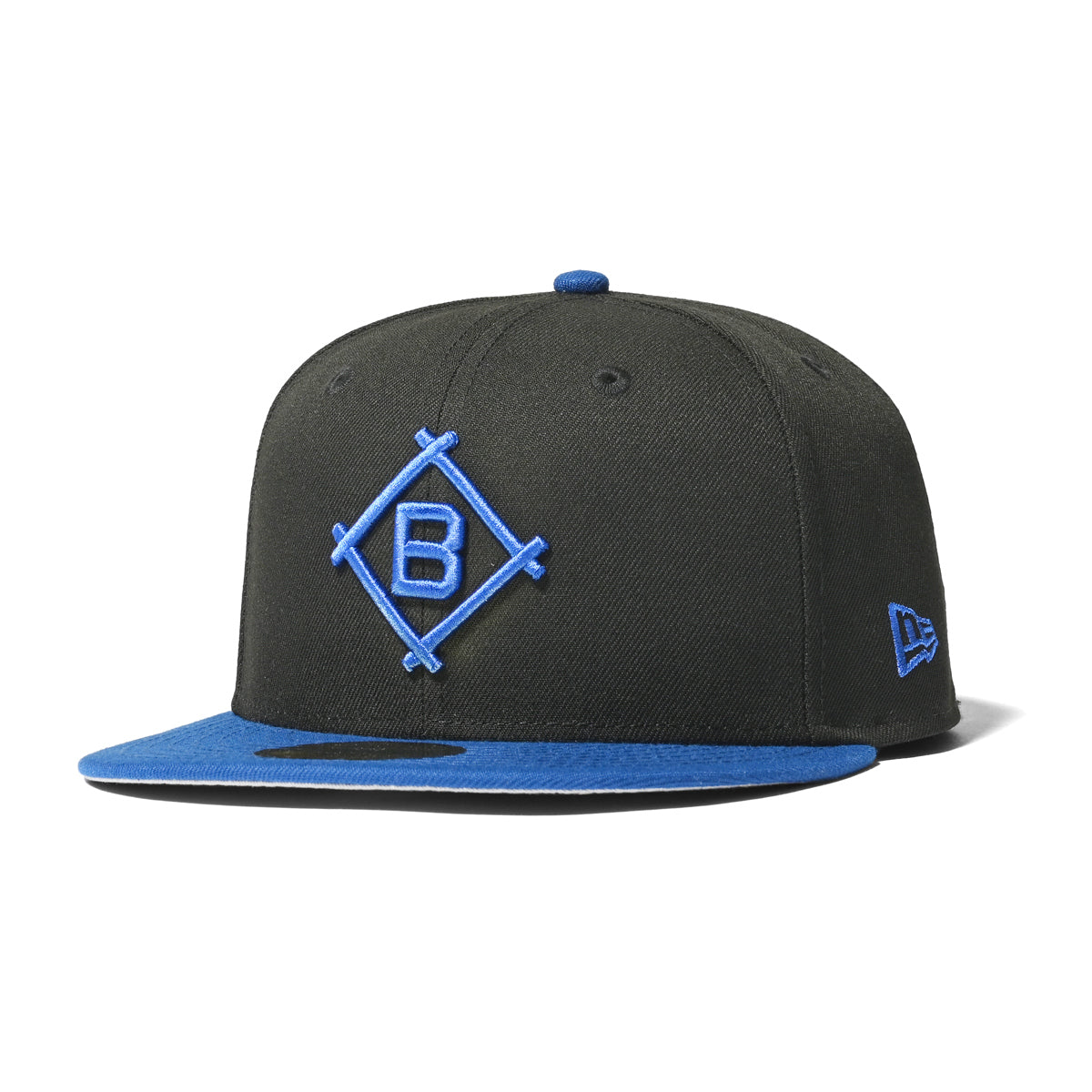 NEW ERA Brooklyn Dodgers EBBETS FIELD 59FIFTY BLACK/LT ROYAL【70758196】