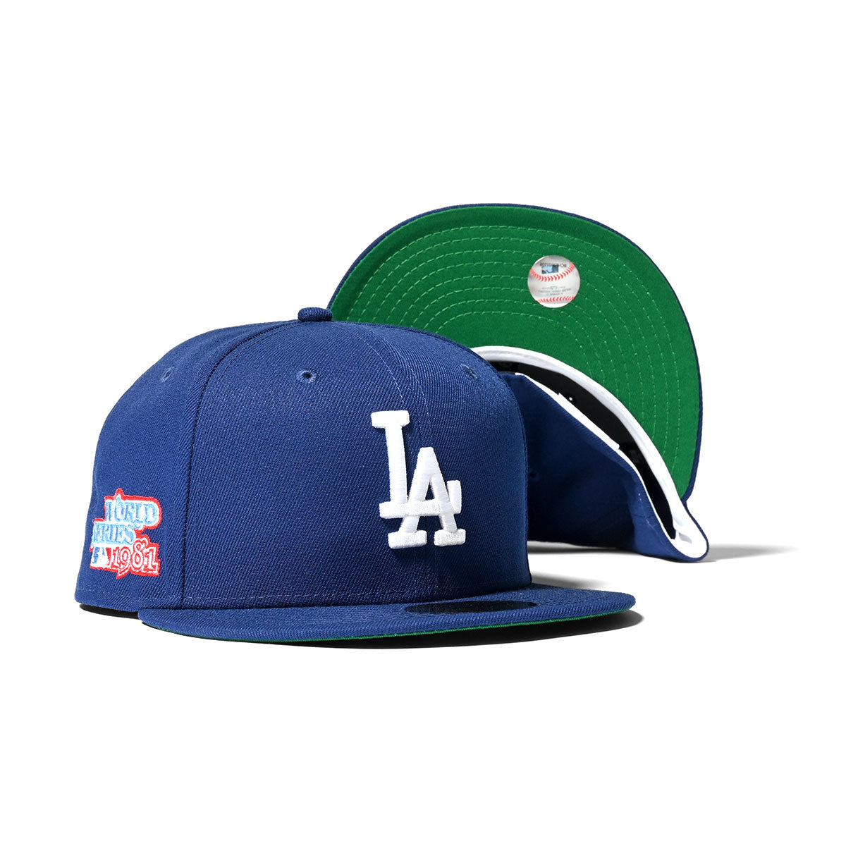 NEW ERA Los Angeles Dodgers - WS 1981 59FIFTY DARK ROYAL【70758193】