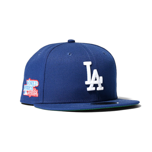 NEW ERA Los Angeles Dodgers - WS 1981 59FIFTY DARK ROYAL [70758193]