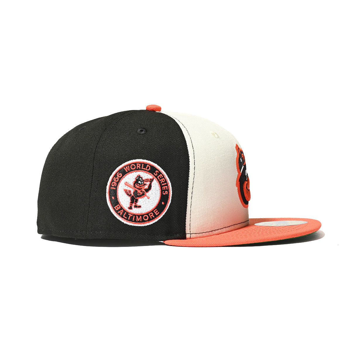 NEW ERA Baltimore Orioles - WS 1966 59FIFTY CHROME/BLACK/ORANGE