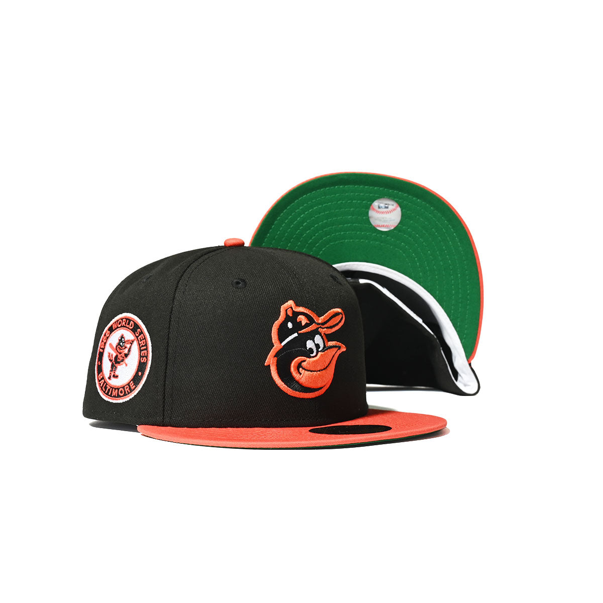 NEW ERA Baltimore Orioles - WS 1966 59FIFTY BLACK/ORANGE [70757835]