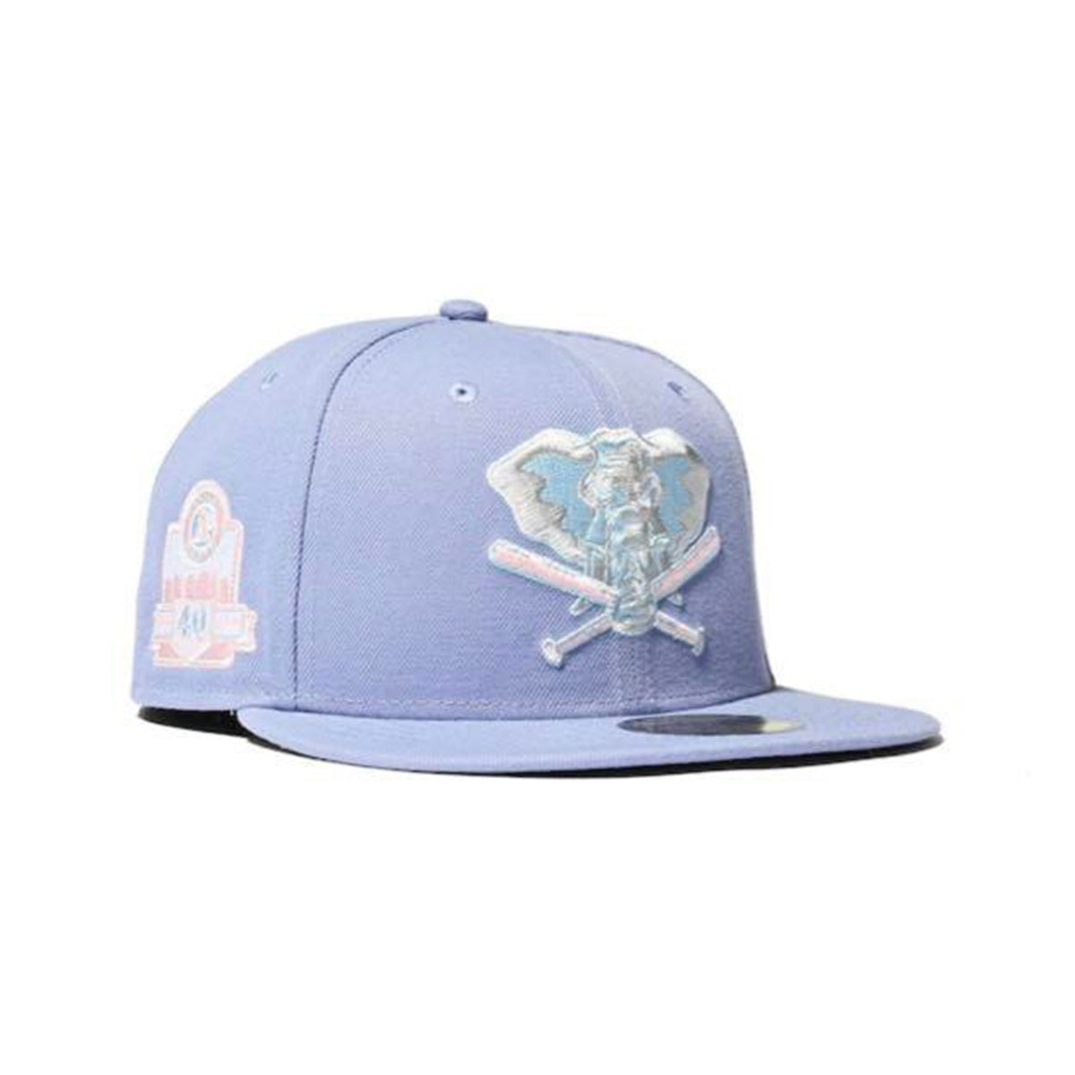 NEW ERA Oakland Athletics -  59FIFTY 40th ANV LAVENDER【70782929】