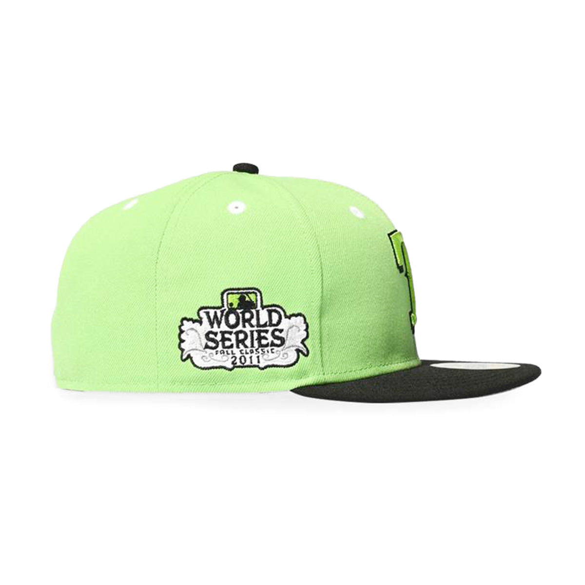 NEW ERA Texas Rangers - 59FIFTY WS 2011 LIME/BLACK [70782927]