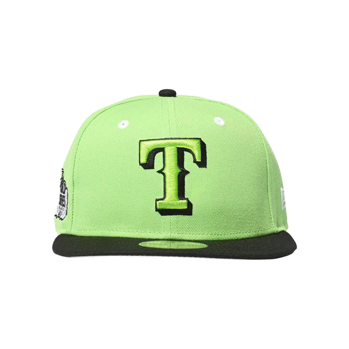 NEW ERA Texas Rangers - 59FIFTY WS 2011 LIME/BLACK [70782927]