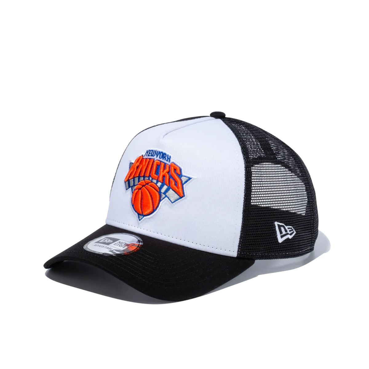 NEW ERA New York Knicks - 9FORTY A-Frame Trucker NBA NEYKNI WHI BLK TEAM COL【12746903】