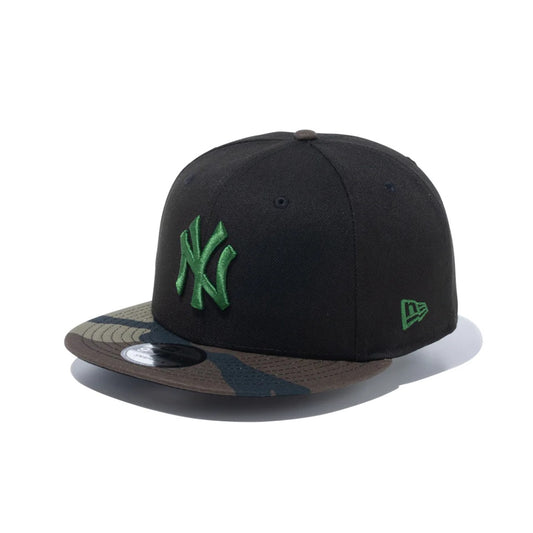 NEW ERA New York Yankees - 9FIFTY NEYYAN BLK WCAMO HLF【13562090】