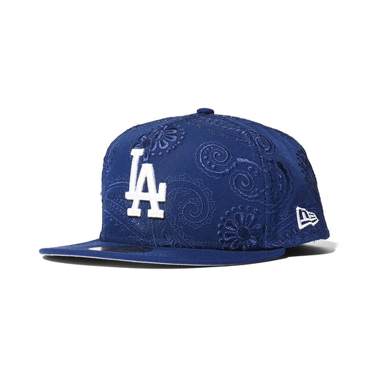 NEW ERA Los Angeles Dodges - 59FIFTY FLOWER ENBROID BLUE