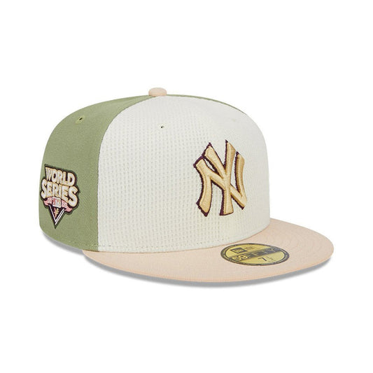 NEW ERA New York Yankees - 59FIFTY Thermal Front WS09 WH/P.GRE/P.BEI【14132553】