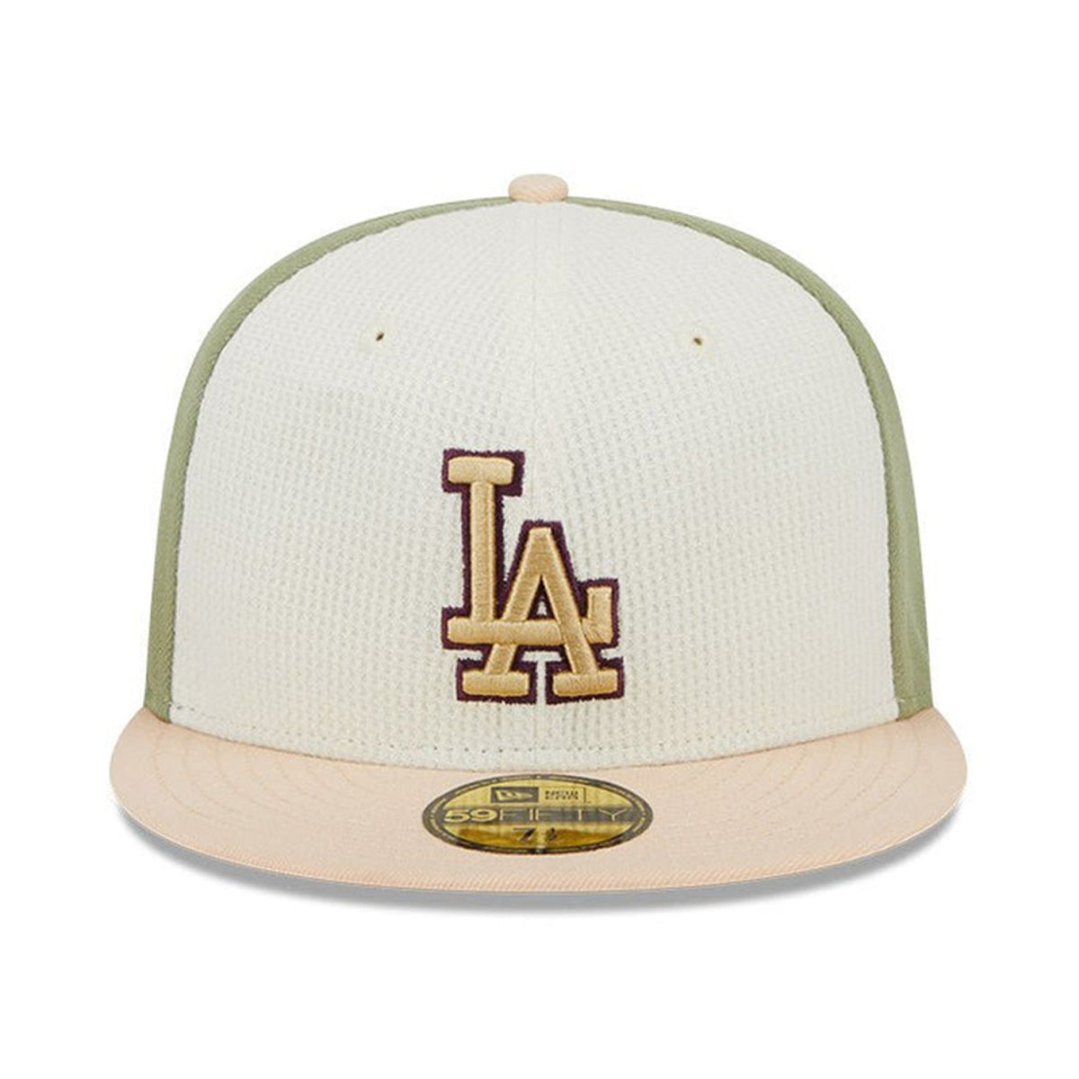 NEW ERA Los Angeles Dodgers - 59FIFTY Thermal Front 50TH WH/P.GRE/P.BEI【14132555】