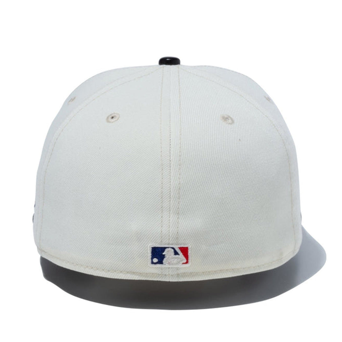 NEW ERA 洛杉磯道奇隊 - 59FIFTY 皮革遮陽板 C.WH/BK.L【14132562】