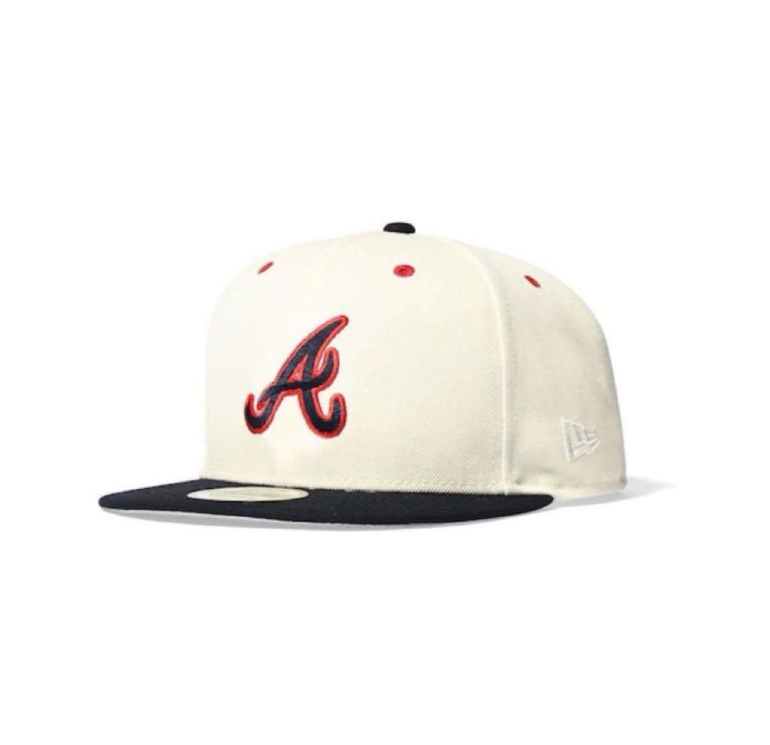 NEW ERA Atlanta Braves - 9FIFTY CHROME/NAVY [70827102]