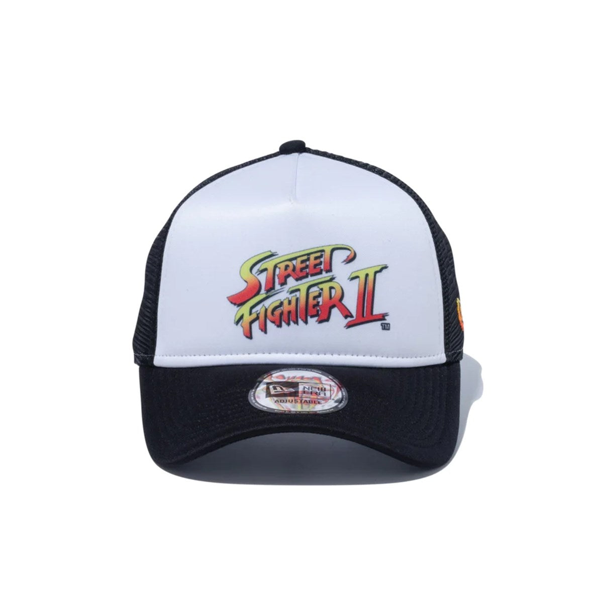 NEW ERA × STREET FIGHTER II - 9FORTY A-FRAME TRACKER SF2 LOGO ストリートファイター2 WHI BLK【14125286】