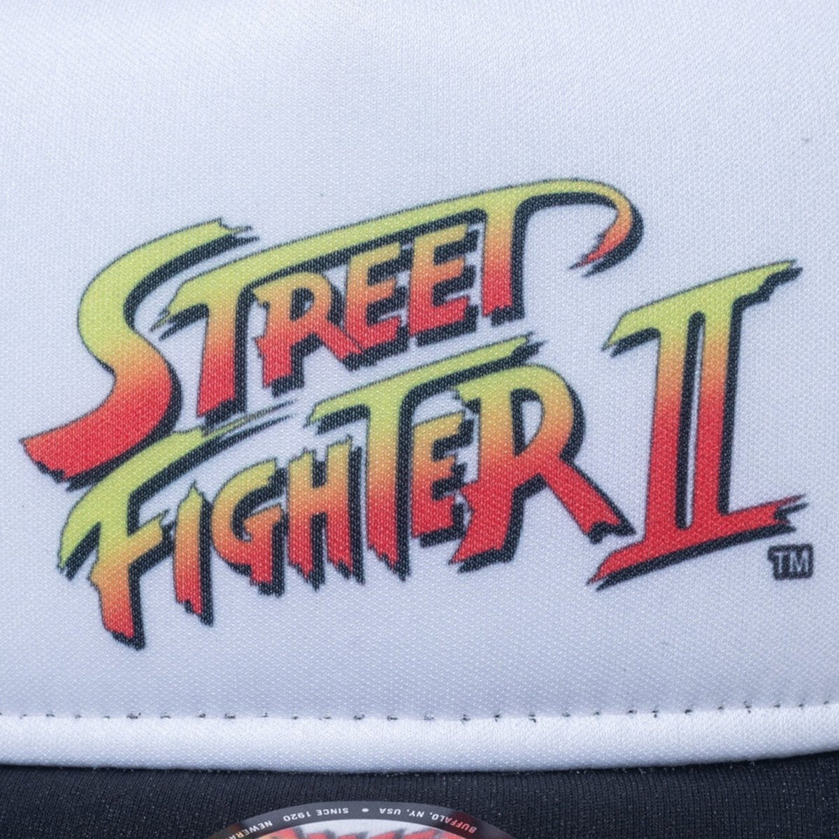 NEW ERA × STREET FIGHTER II - 9FORTY A-FRAME TRACKER SF2 LOGO ストリートファイター2 WHI BLK【14125286】