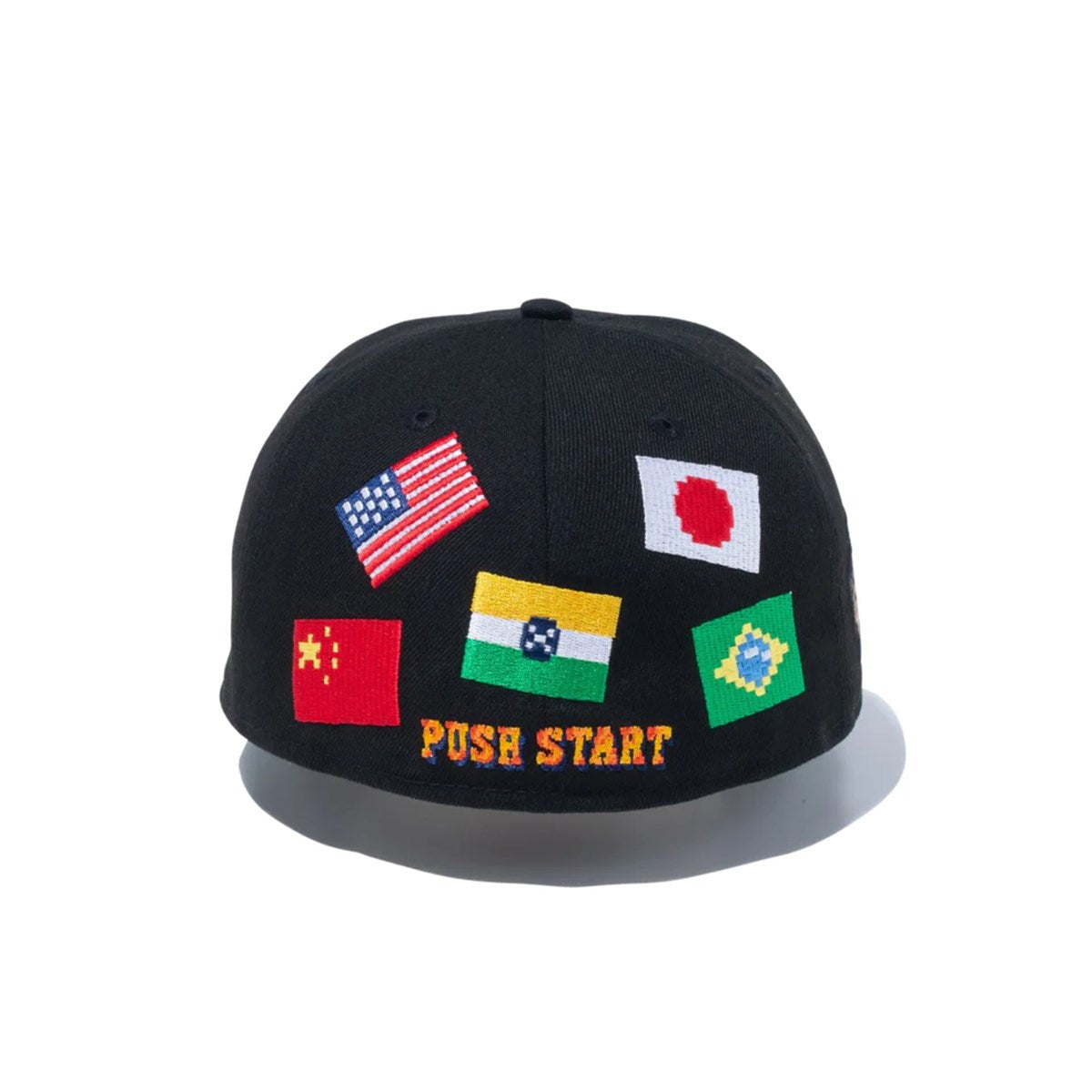 NEW ERA × STREET FIGHTER II - 59FIFTY SF2 FLAG ストリートファイター2 BLK【14125311】