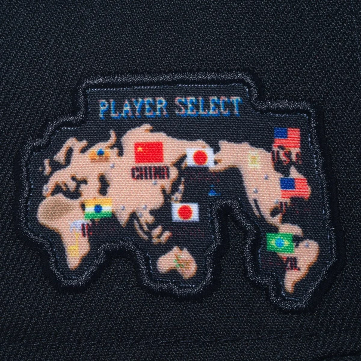 NEW ERA × 街頭霸王 II - 59FIFTY SF2 FLAG 街頭霸王 2 黑色 [14125311]