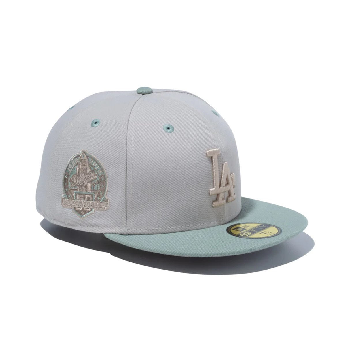 NEW ERA 洛杉磯道奇隊 - 59FIFTY 淺綠色包裝 [14174586]