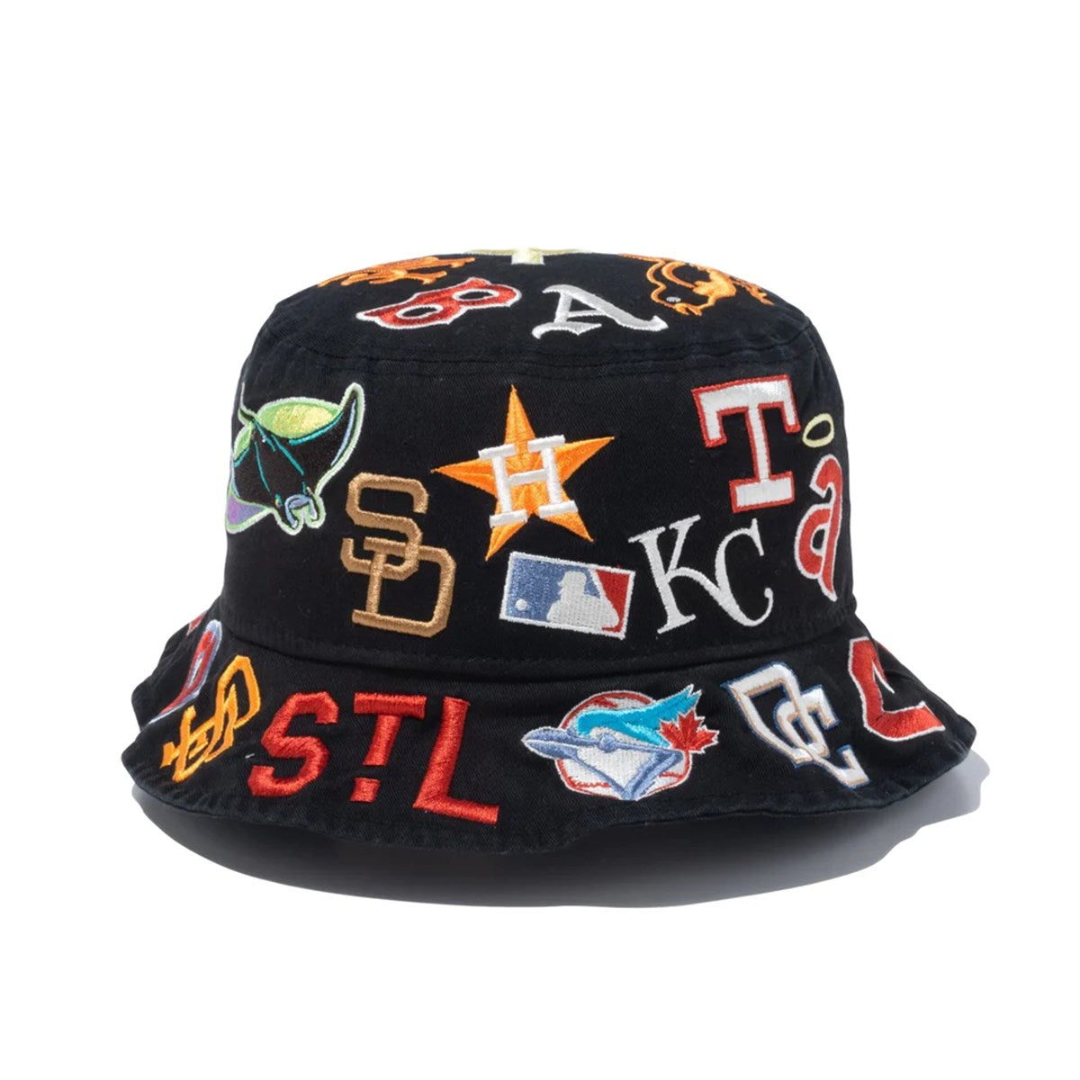 NEW ERA MLB COOPERS - BUCKET01 ALL OVER BLK【14109616】