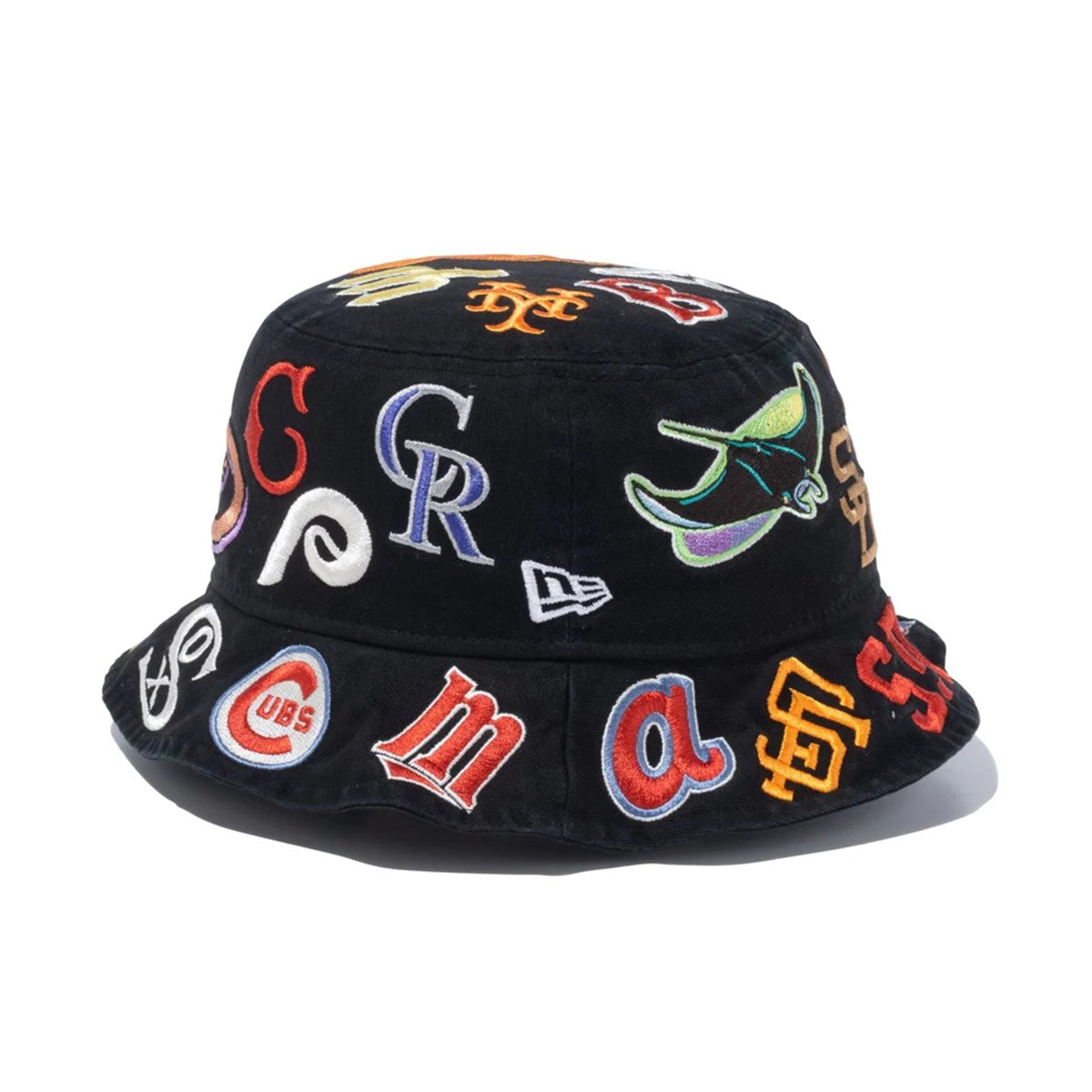 NEW ERA MLB COOPERS - BUCKET01 ALL OVER BLK【14109616】