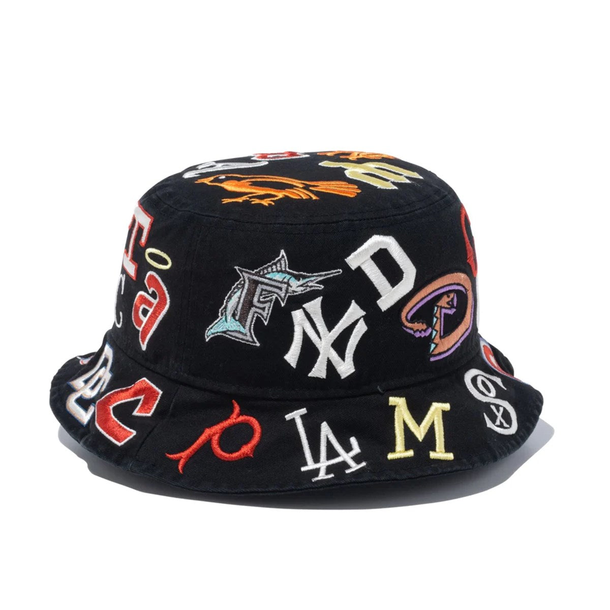 NEW ERA MLB COOPERS - BUCKET01 ALL OVER BLK [14109616] 