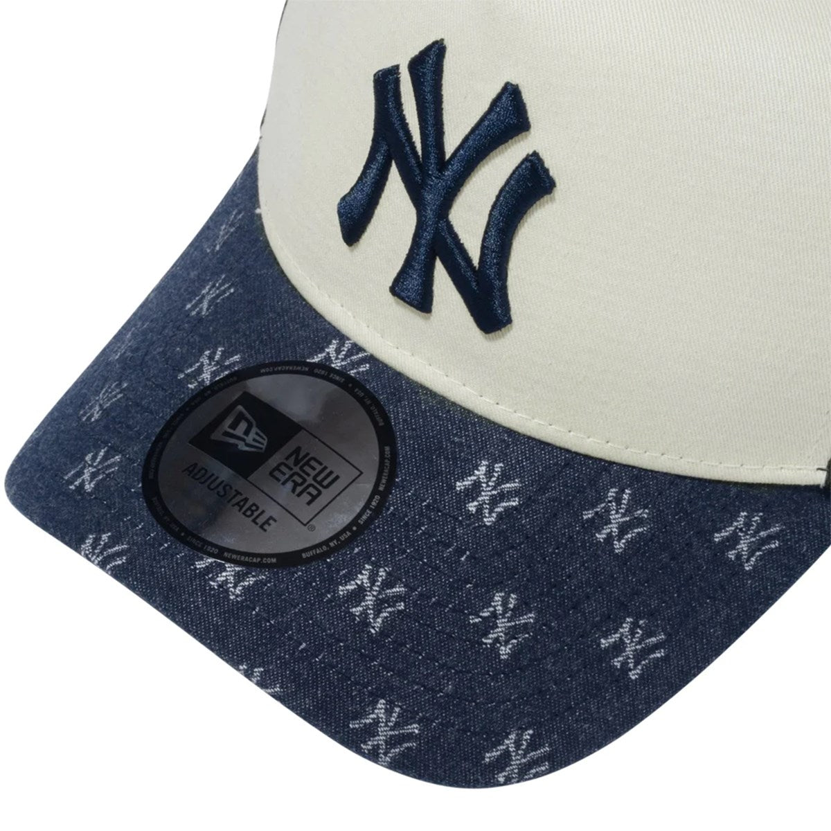 NEW ERA New York Yankees - 9FORTY A-FRAME TRACKER JACQUARD NVY CRM【14109686】